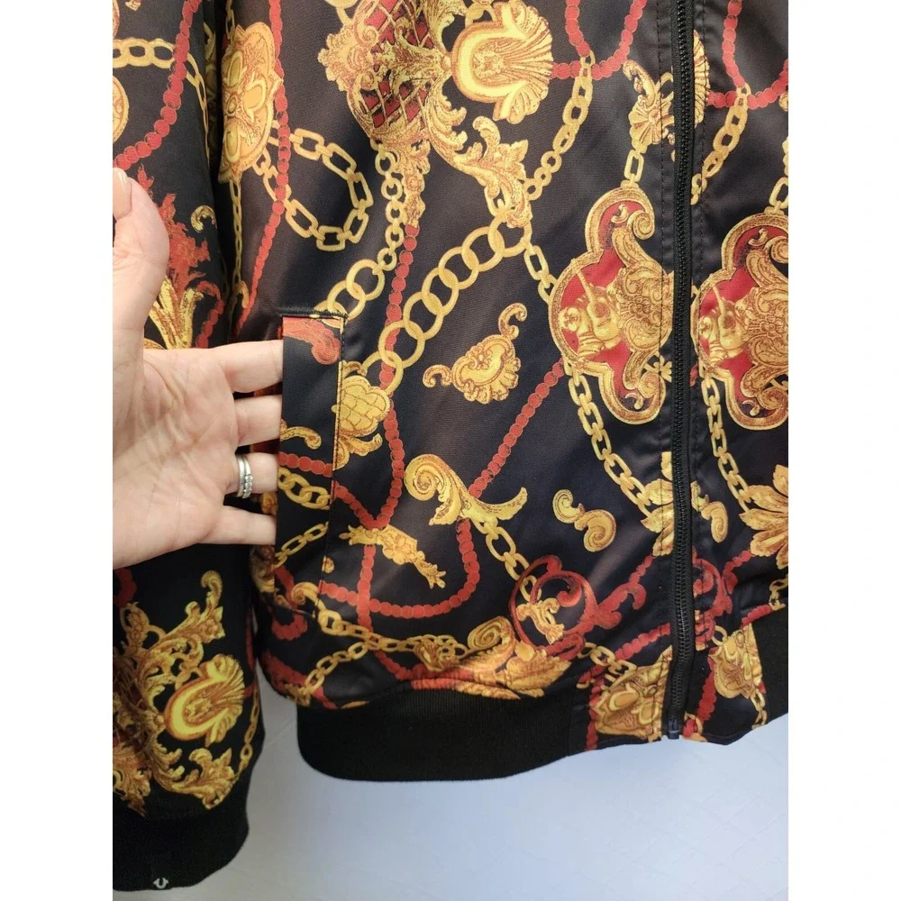 True Religion XL NEW! Limited Edition Reversible Bomber Jacket $695